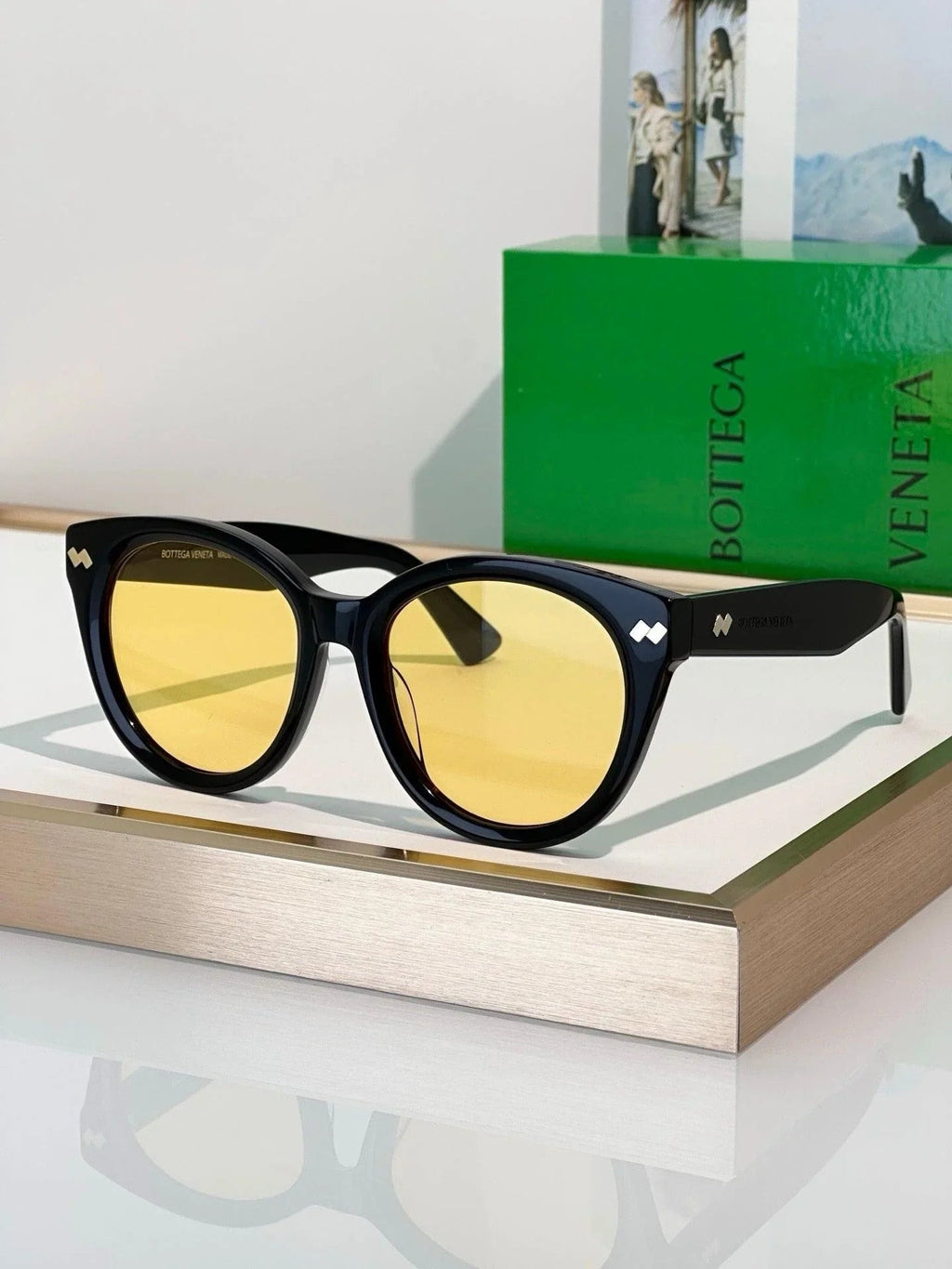 BOTTEGA VENETA BV1352SK 002 Sunglasses💚