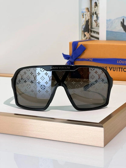 Louis Vuitton Z3103U LV Ski LV Tramontane Mask Sunglasses ✨