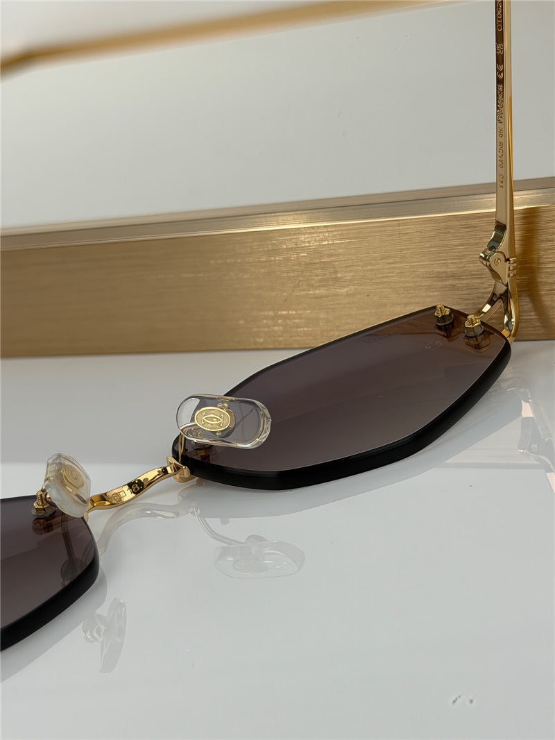 Cartier PREMIÈRE DE CARTIER CT0620S 001 Unisex Sunglasses 🐆