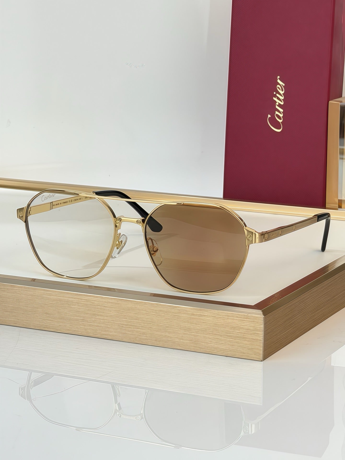 Cartier PREMIÈRE DE CARTIER CT0571S 003 Sunglasses&amp;Photochromic Glasses 🐆