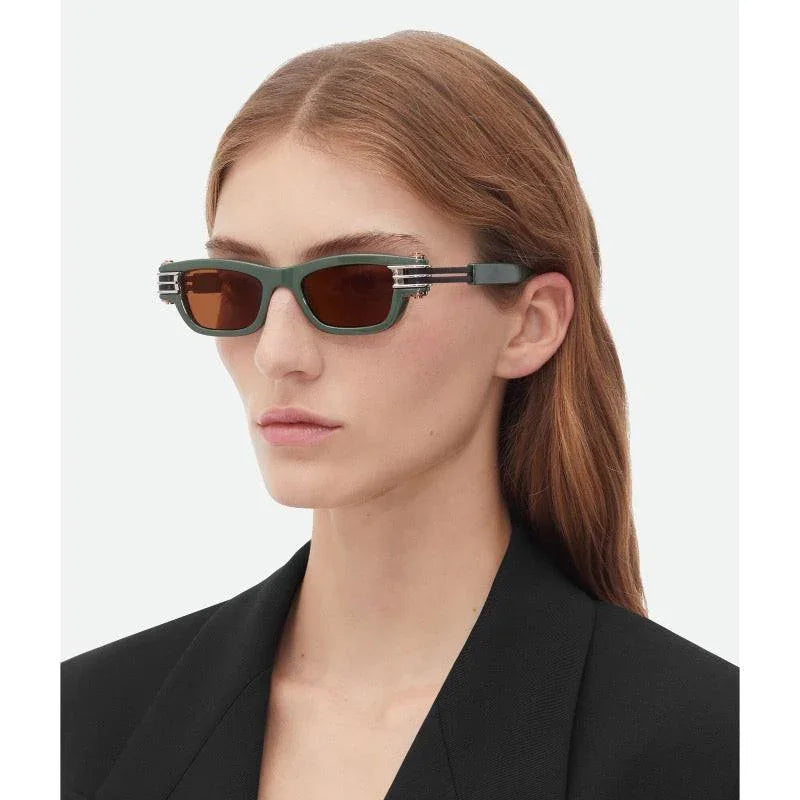 BOTTEGA VENETA Bottega Veneta BV1308 S Line Unapologetic Unisex Sunglasses💚