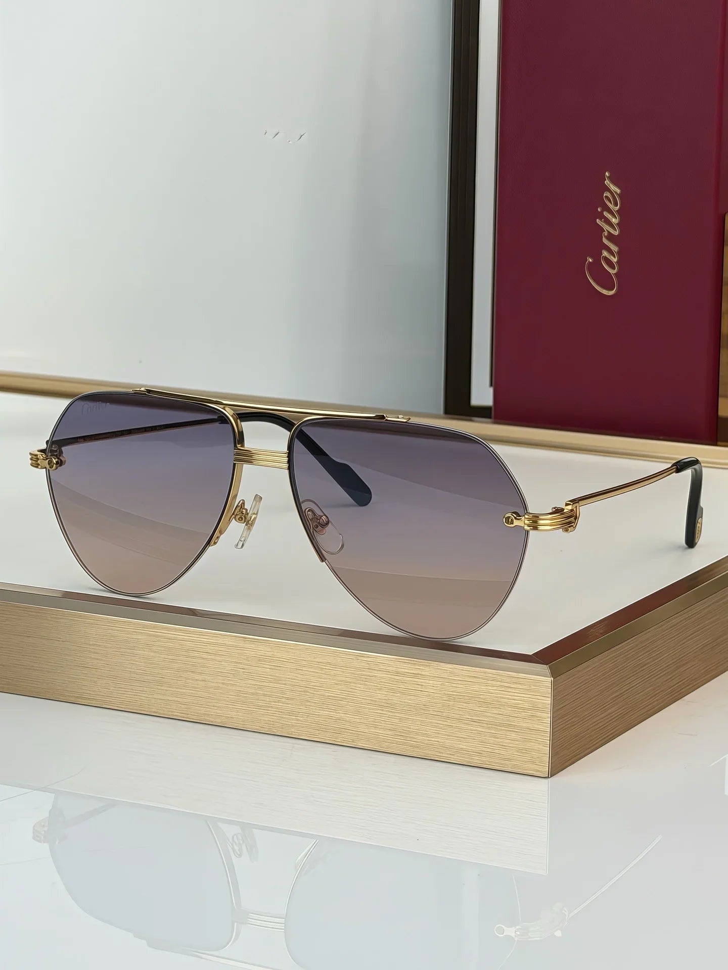 Cartier PREMIÈRE DE CARTIER CT0427S 005Sunglasses&amp;Photochromic Glasses 🐆