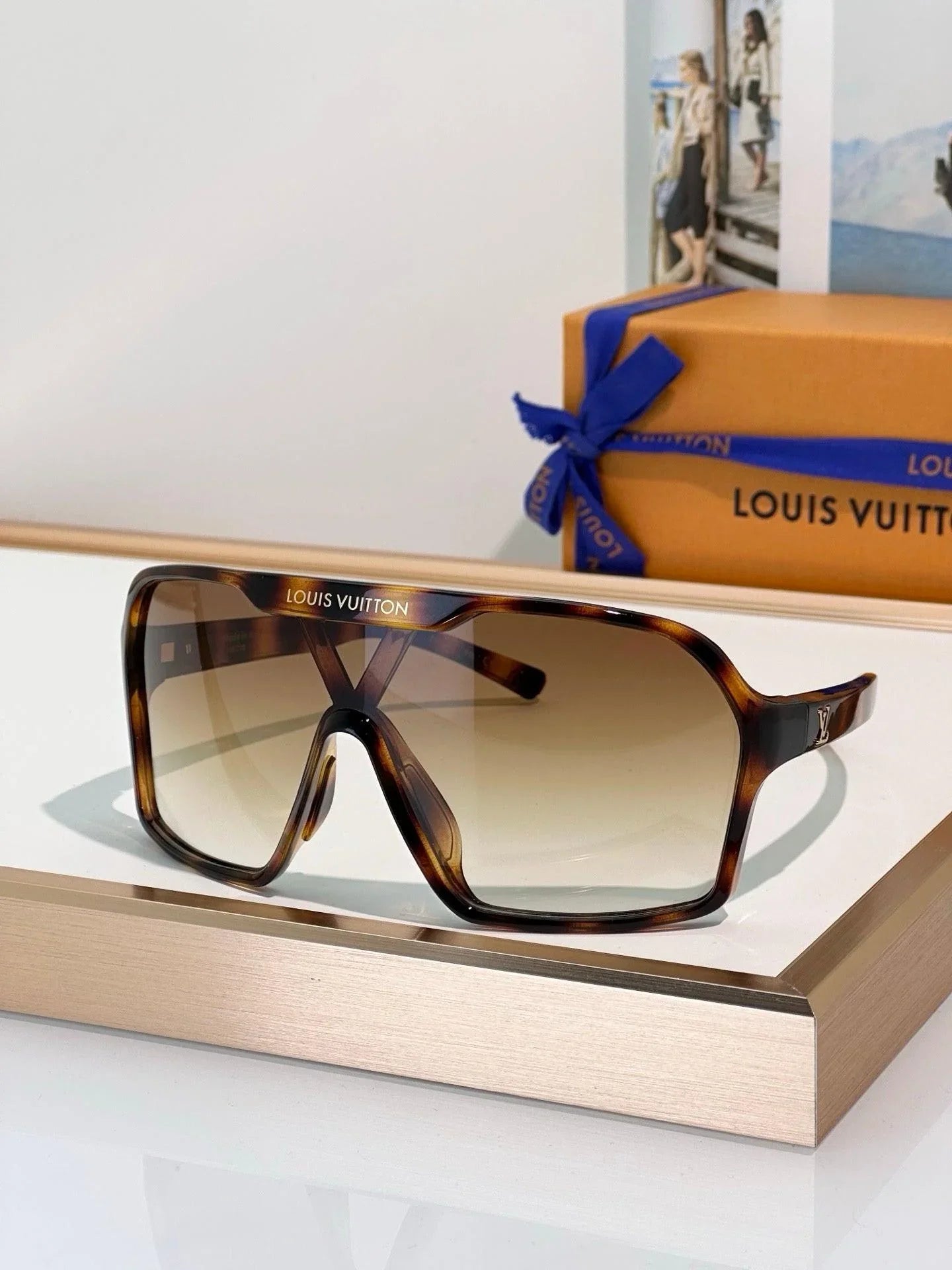 Louis Vuitton Z3103U LV Ski LV Tramontane Mask Sunglasses ✨