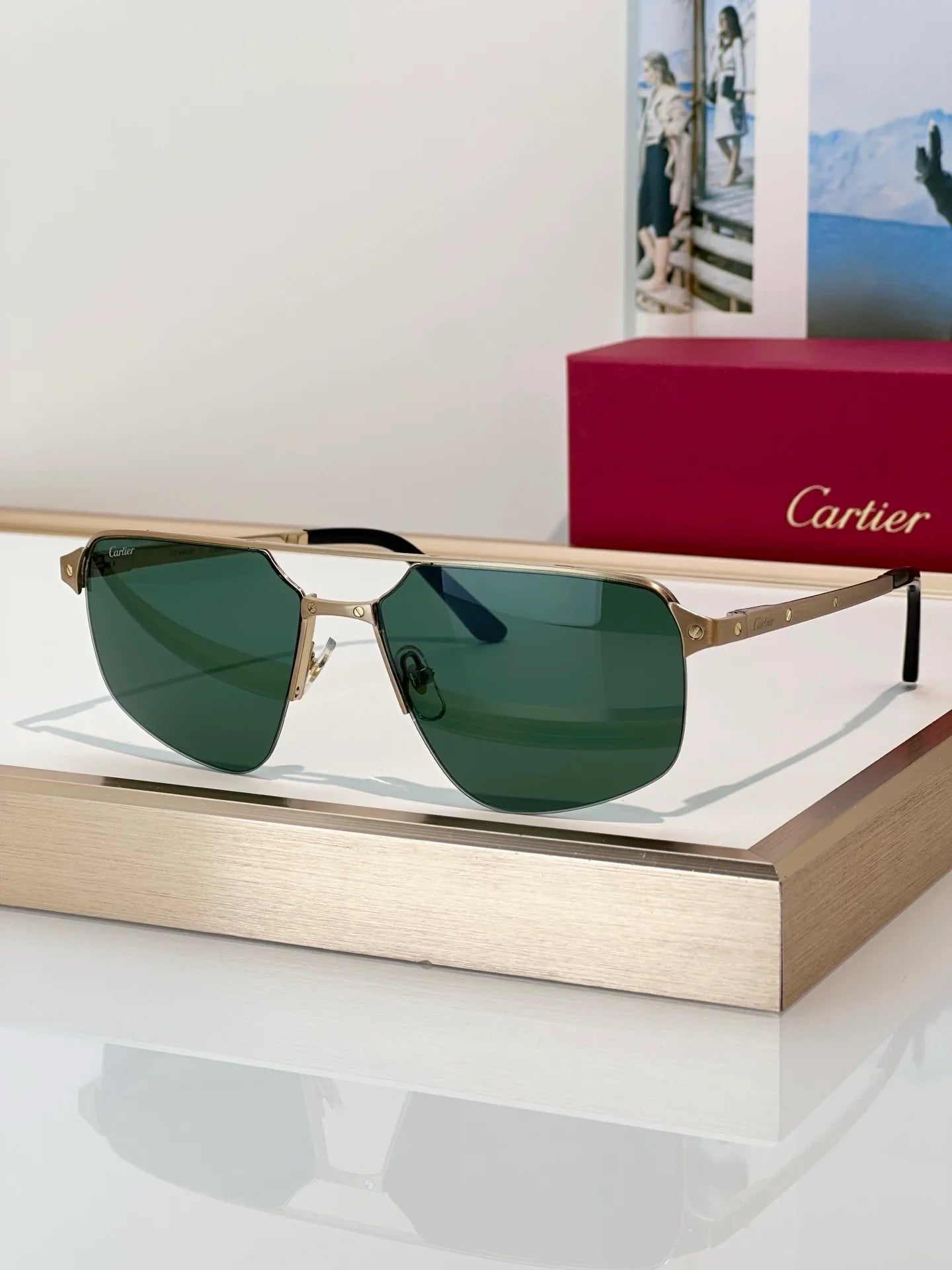 Cartier PREMIÈRE DE CARTIER  CT0385S 001 Sunglasses 🐆