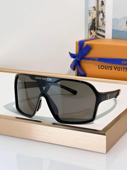 Louis Vuitton Z3103U LV Ski LV Tramontane Mask Sunglasses ✨
