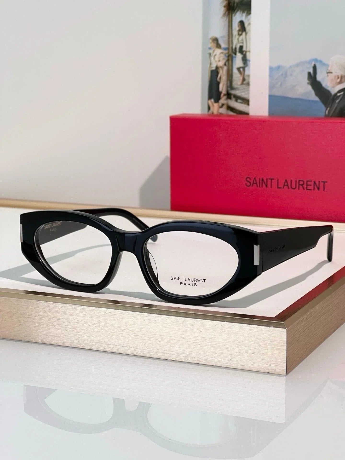 Saint Laurent Sun SL 638 001 - As Seen On Sofia Richie Women&