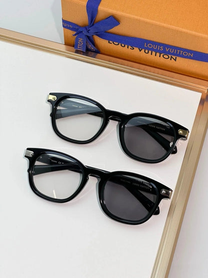 Louis Vuitton Z2381U-Z2655U LV Signature Square Round Photochromic Sunglasses&amp;Anti-Blue-Light Glasses✨