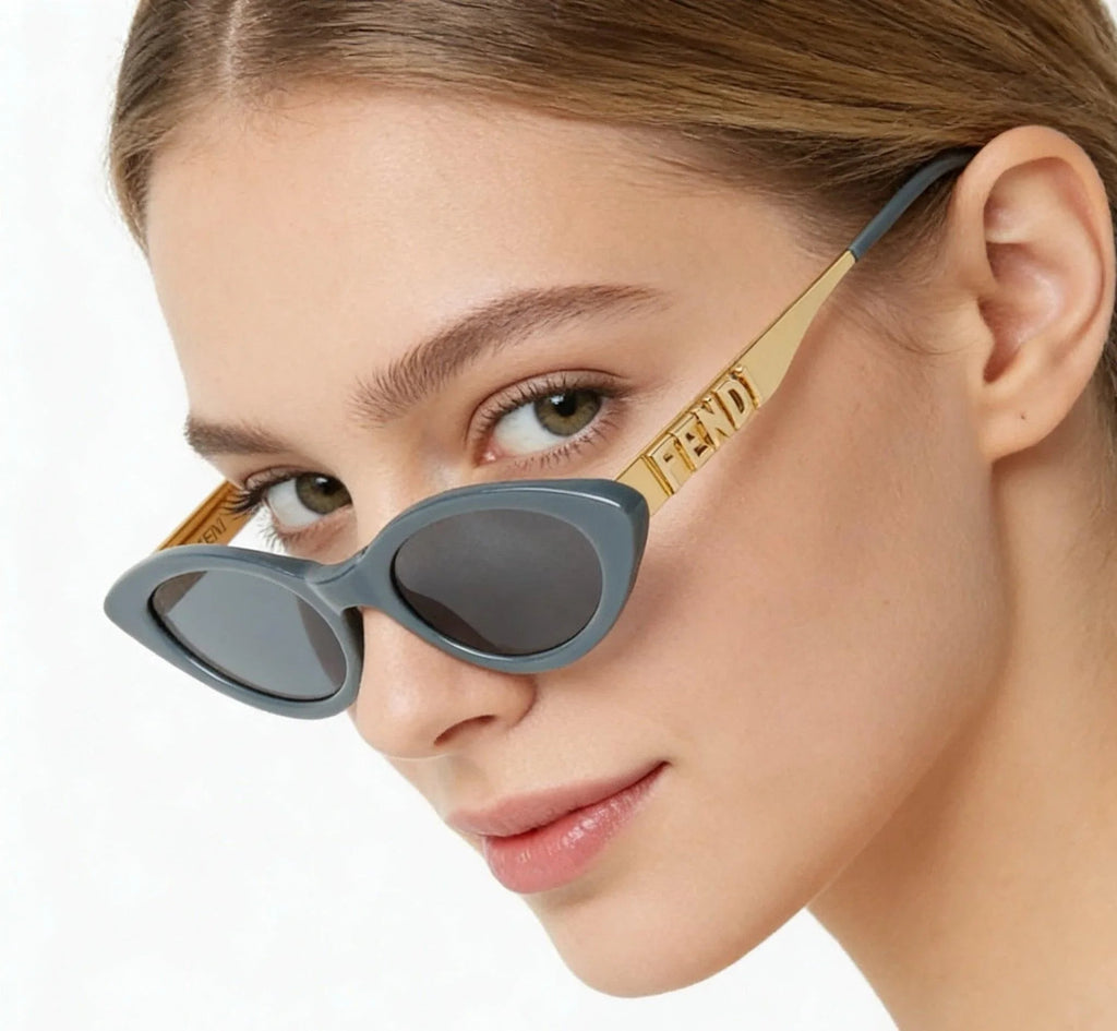 FENDI Fendigraphy Denim blue acetate Sunglasses✨