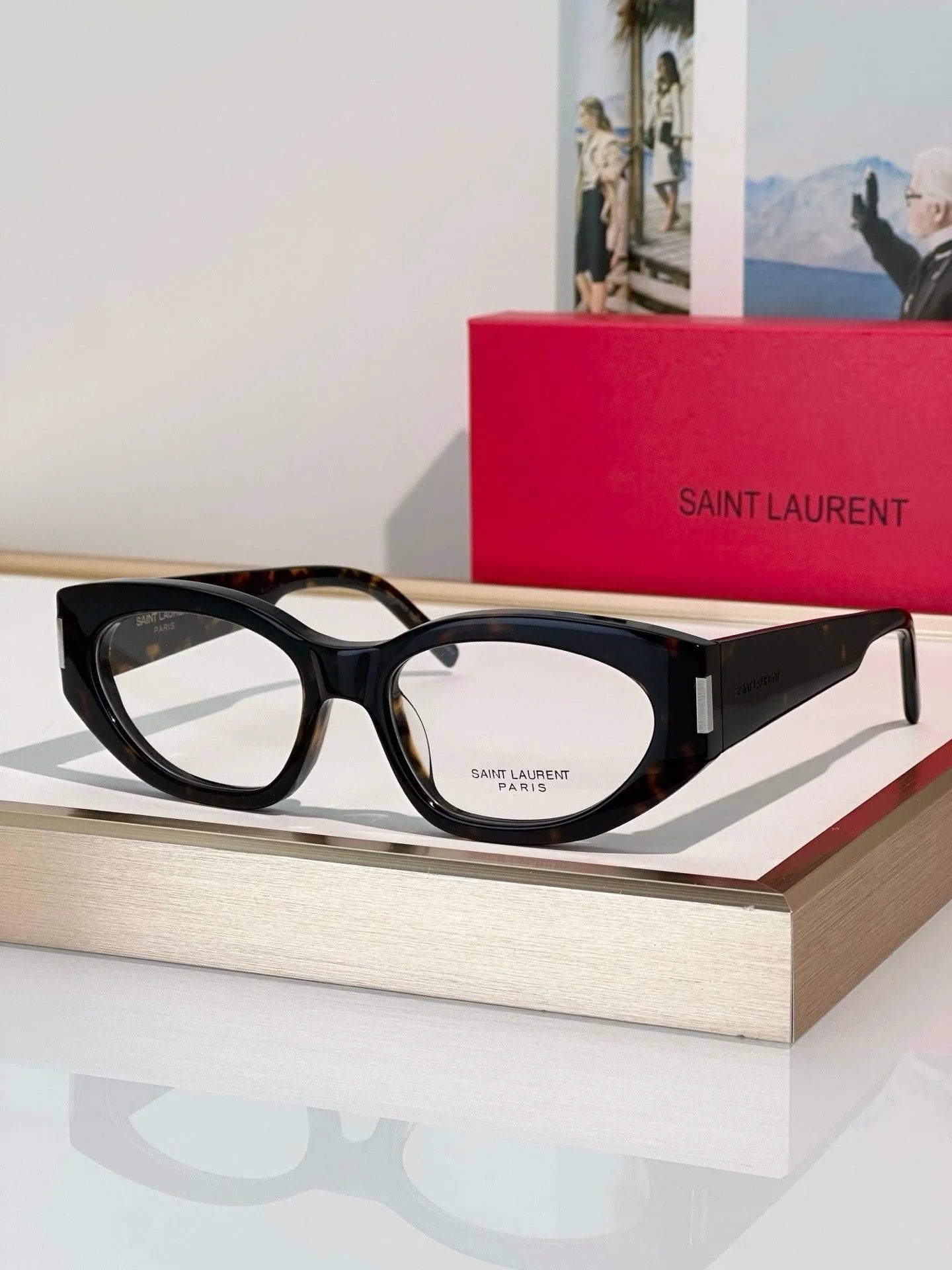 Saint Laurent Sun SL 638 001 - As Seen On Sofia Richie Women&