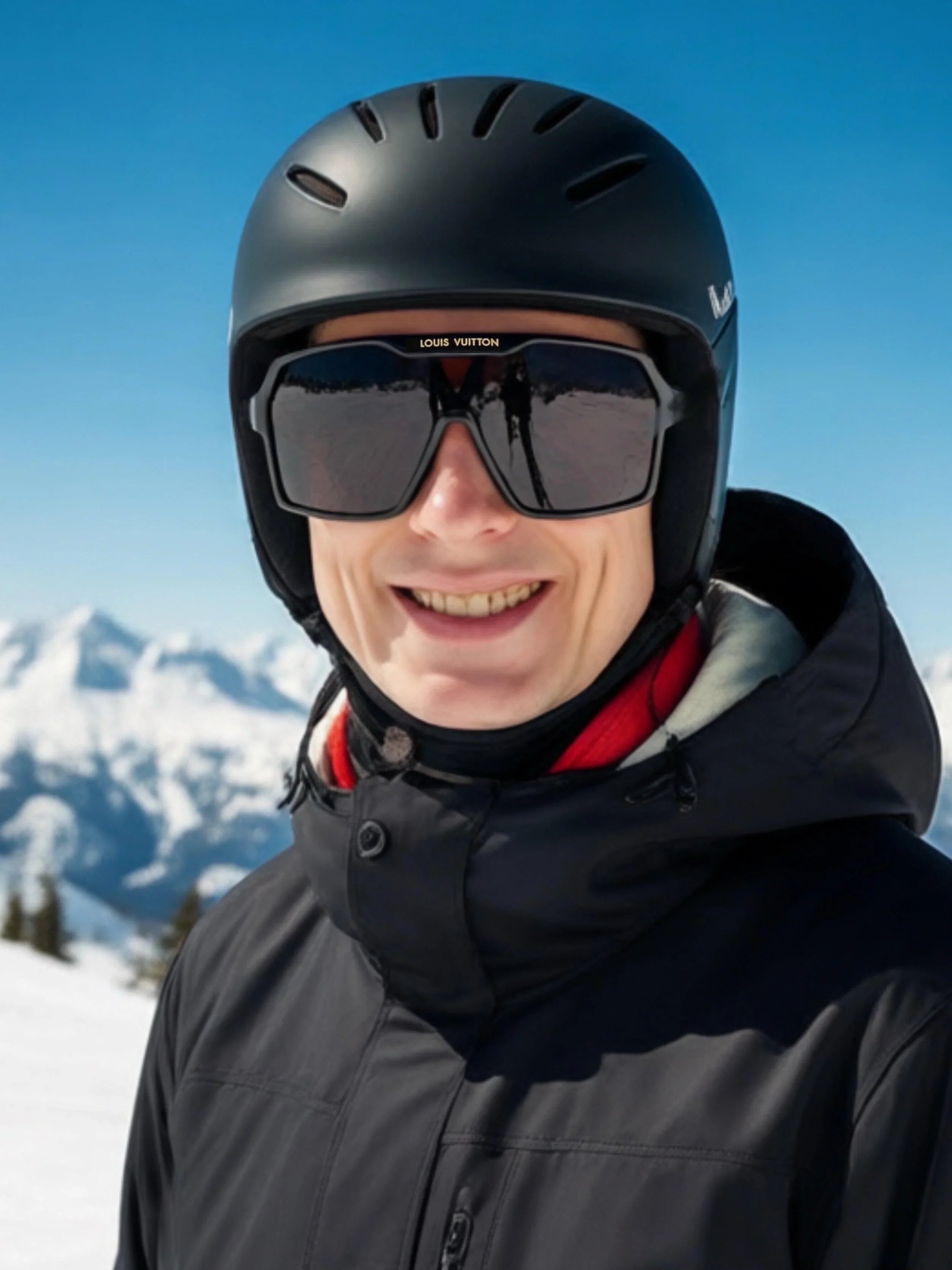 Louis Vuitton Z3103U LV Ski LV Tramontane Mask Sunglasses ✨
