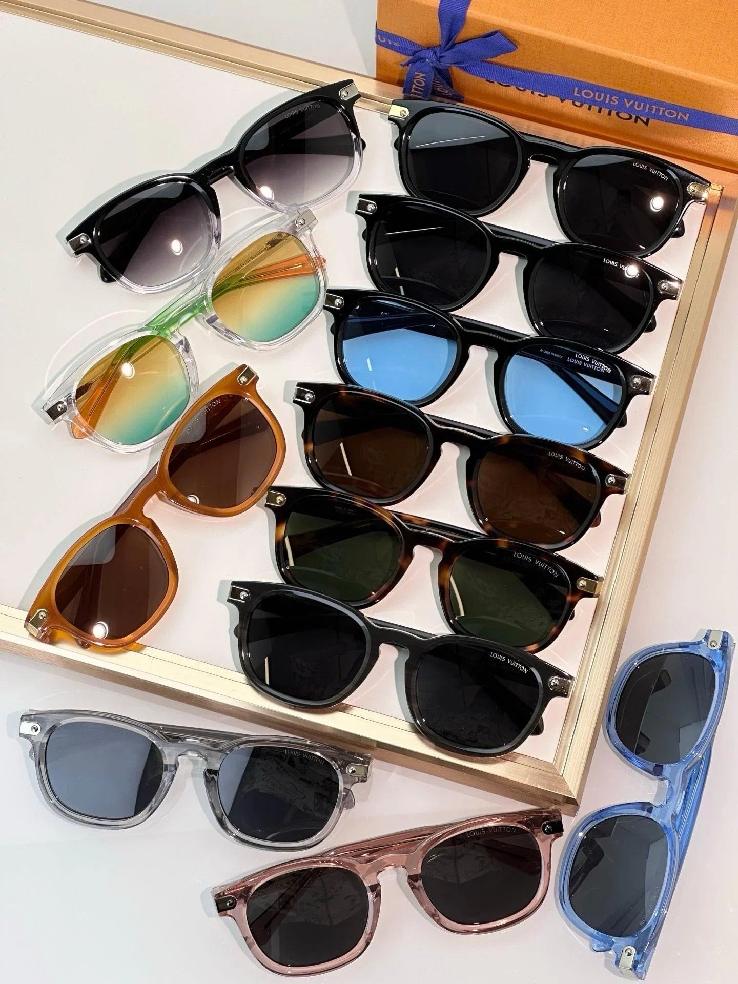 Louis Vuitton Z2381U-Z2655U LV Signature Square Round Photochromic Sunglasses&amp;Anti-Blue-Light Glasses✨