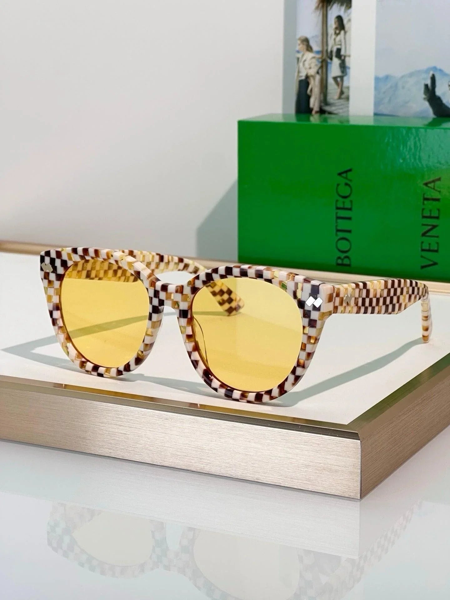 BOTTEGA VENETA BV1352SK 002 Sunglasses💚