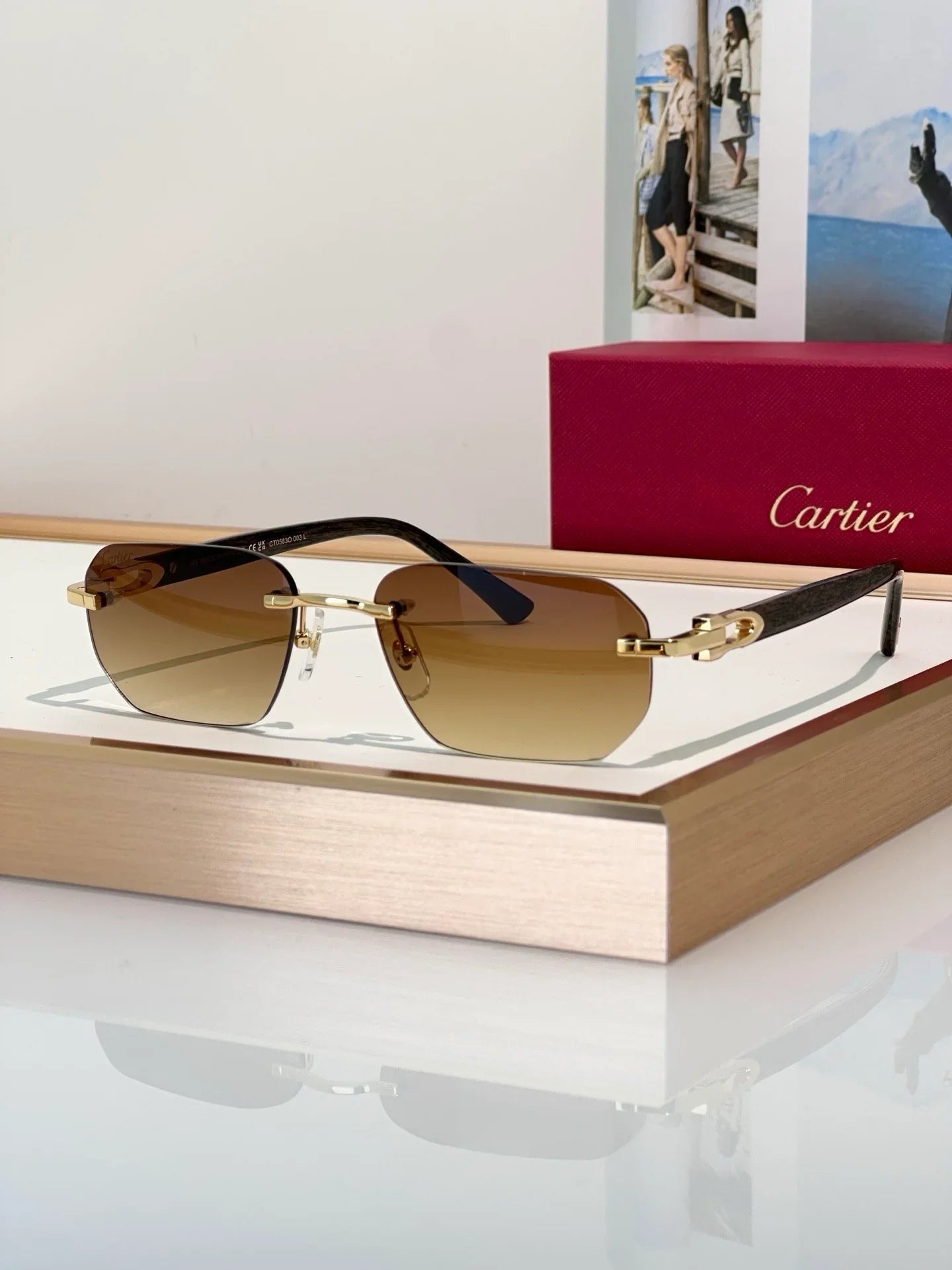 Cartier PREMIÈRE DE CARTIER CT0583O Sunglasses 🐆