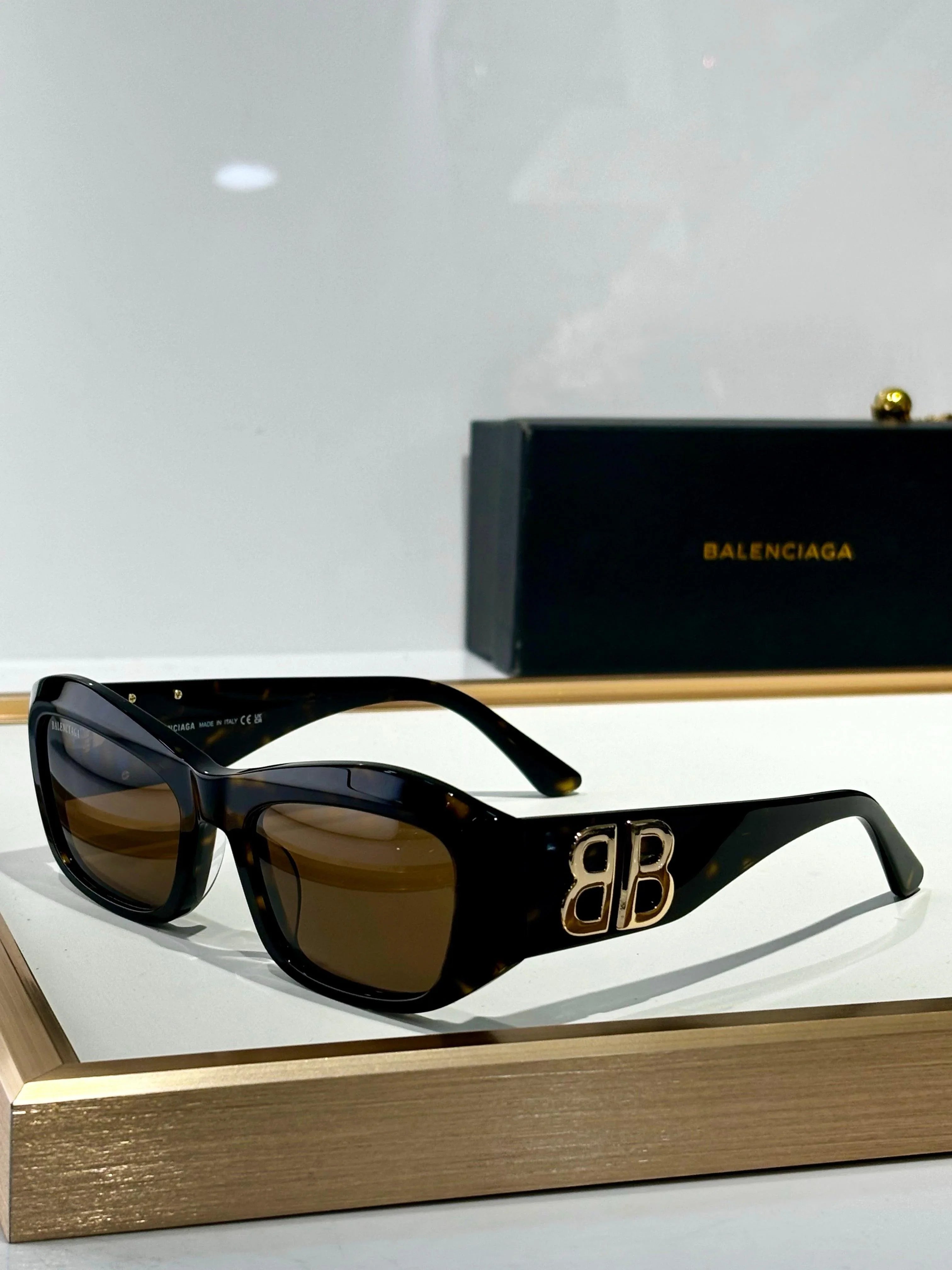 BALENCIAGA BB0397SK BB Logo Sunglasses🖤