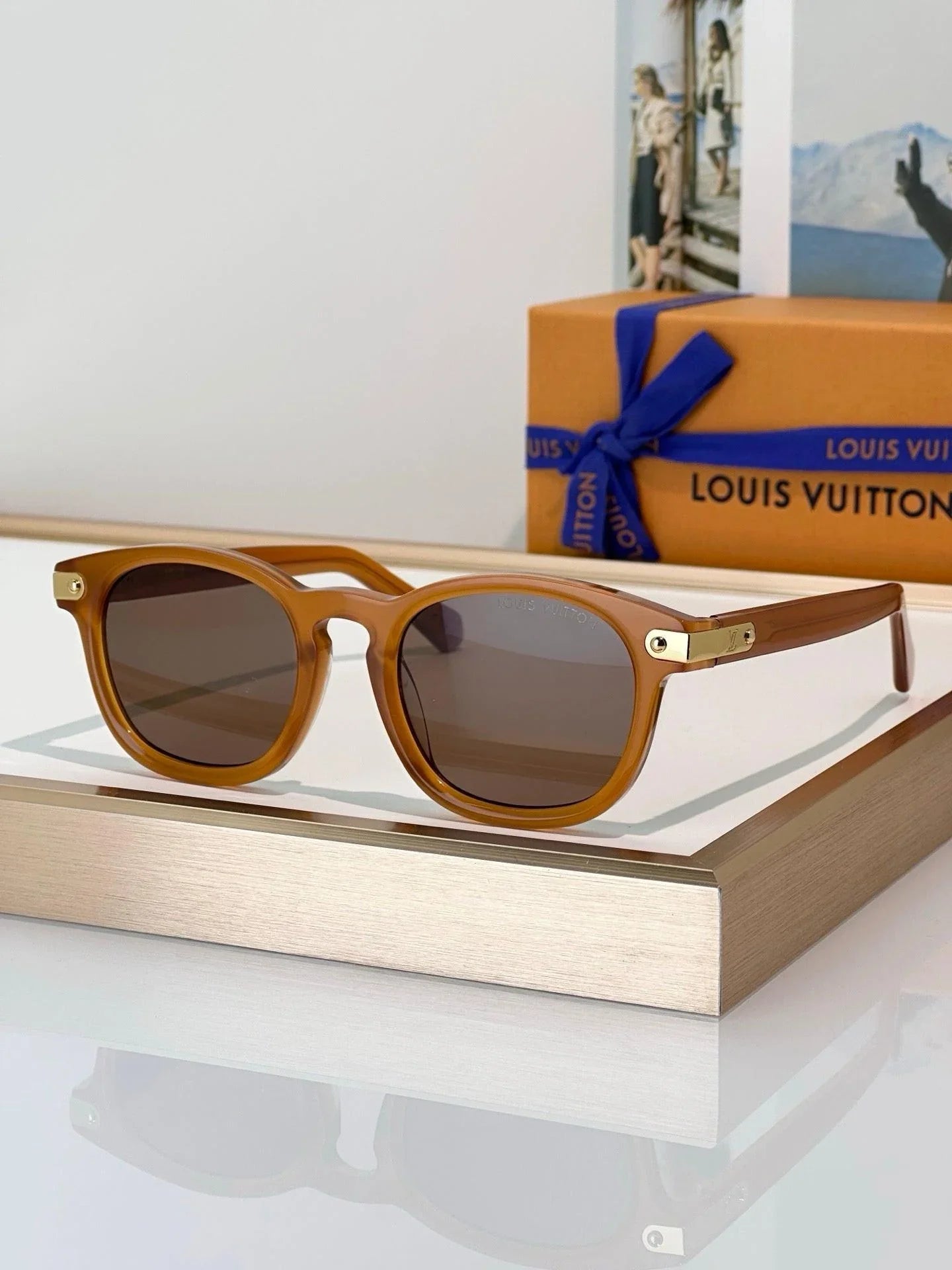 Louis Vuitton Z2381U-Z2655U LV Signature Square Round Photochromic Sunglasses&Anti-Blue-Light Glasses✨