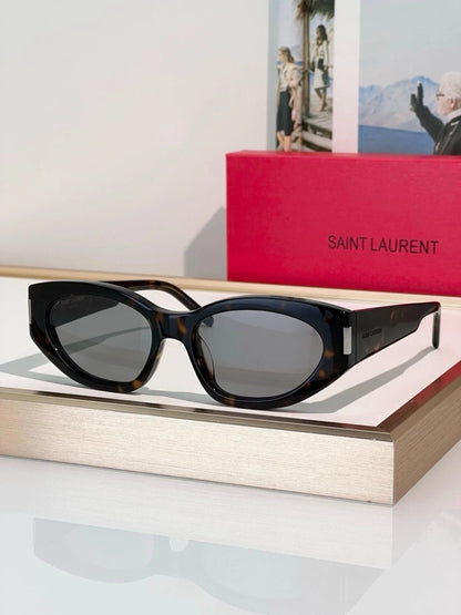 Saint Laurent Sun SL 638 001 - As Seen On Sofia Richie Women&