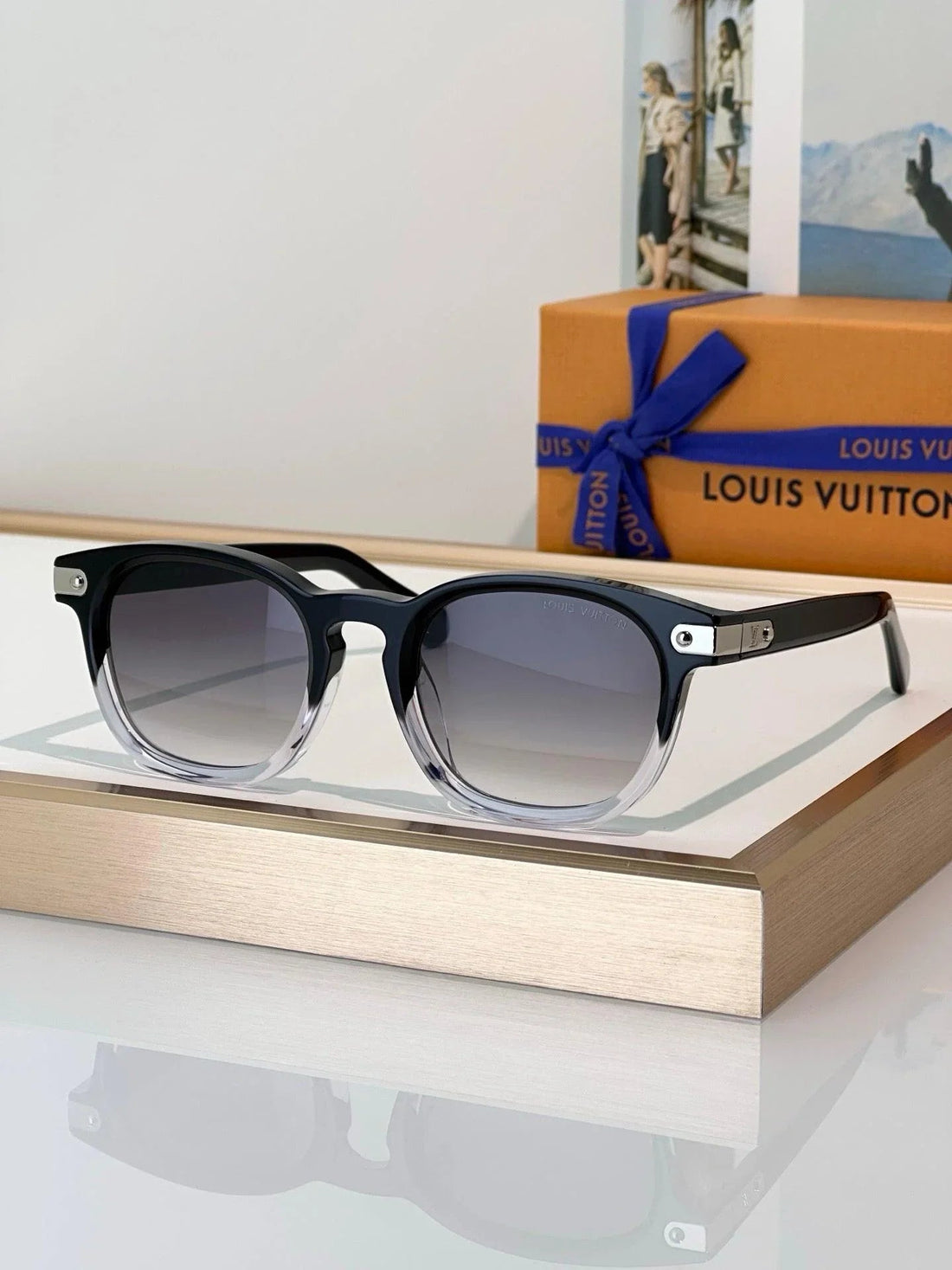 Louis Vuitton Z2381U-Z2655U LV Signature Square Round Photochromic Sunglasses&amp;Anti-Blue-Light Glasses✨