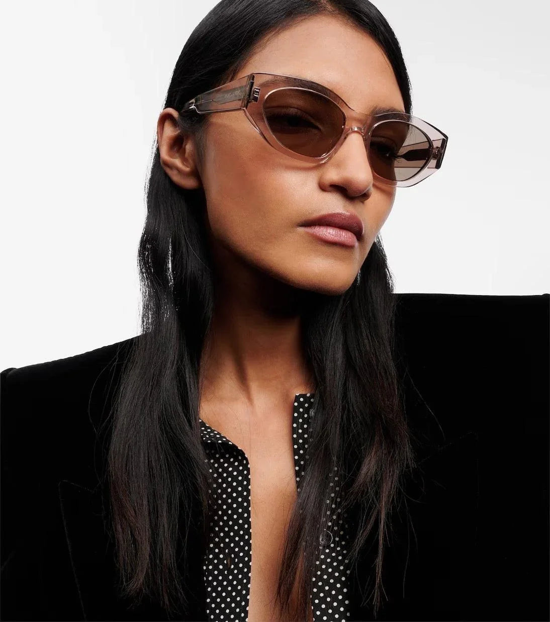 Saint Laurent Sun SL 638 001 - As Seen On Sofia Richie Women&