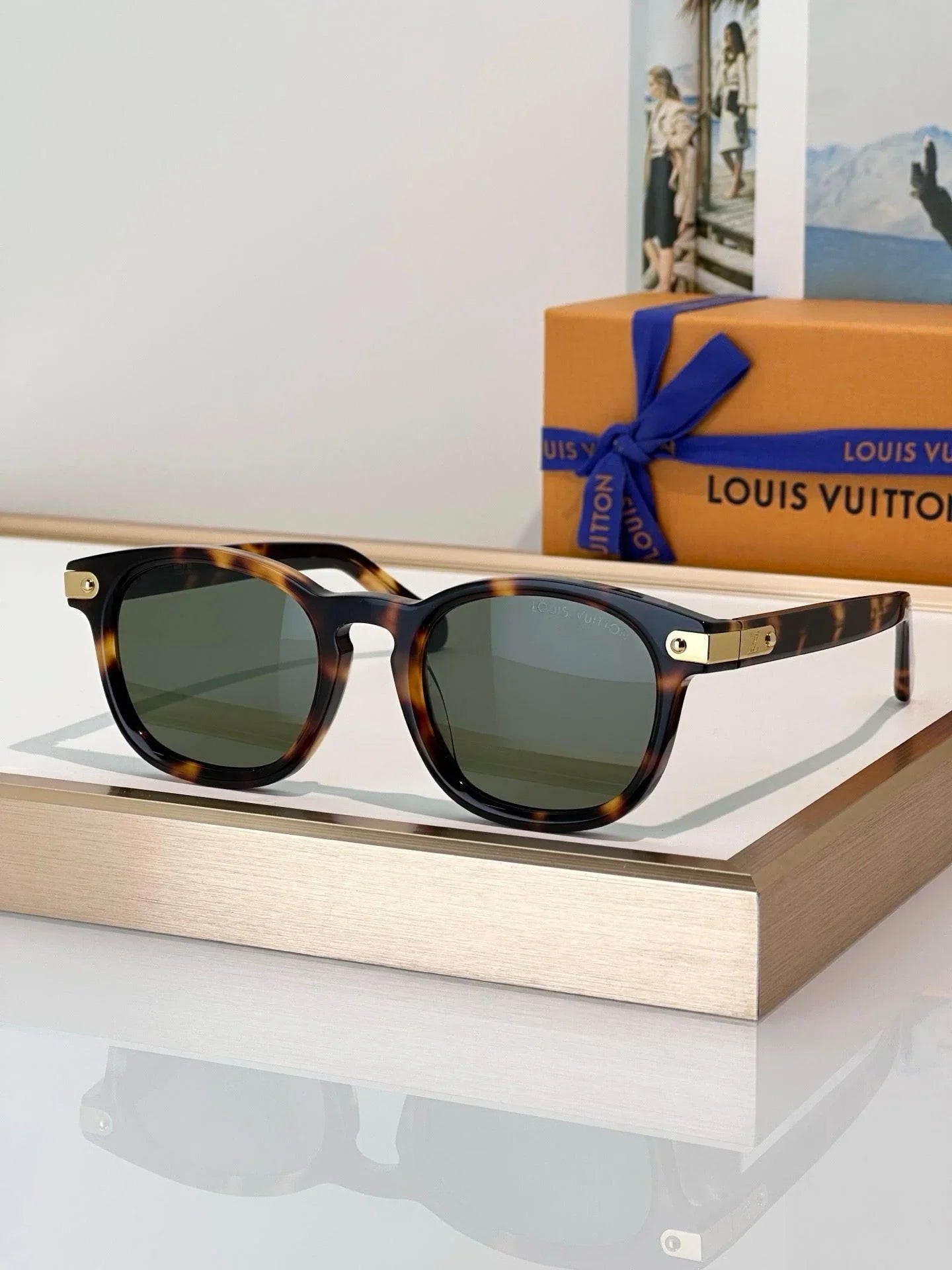 Louis Vuitton Z2381U-Z2655U LV Signature Square Round Photochromic Sunglasses&Anti-Blue-Light Glasses✨