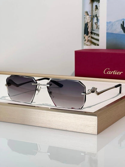 Cartier CLASSIC C DE  Motif Photochromic - Panthere CT0850 Sunglasses 🐆