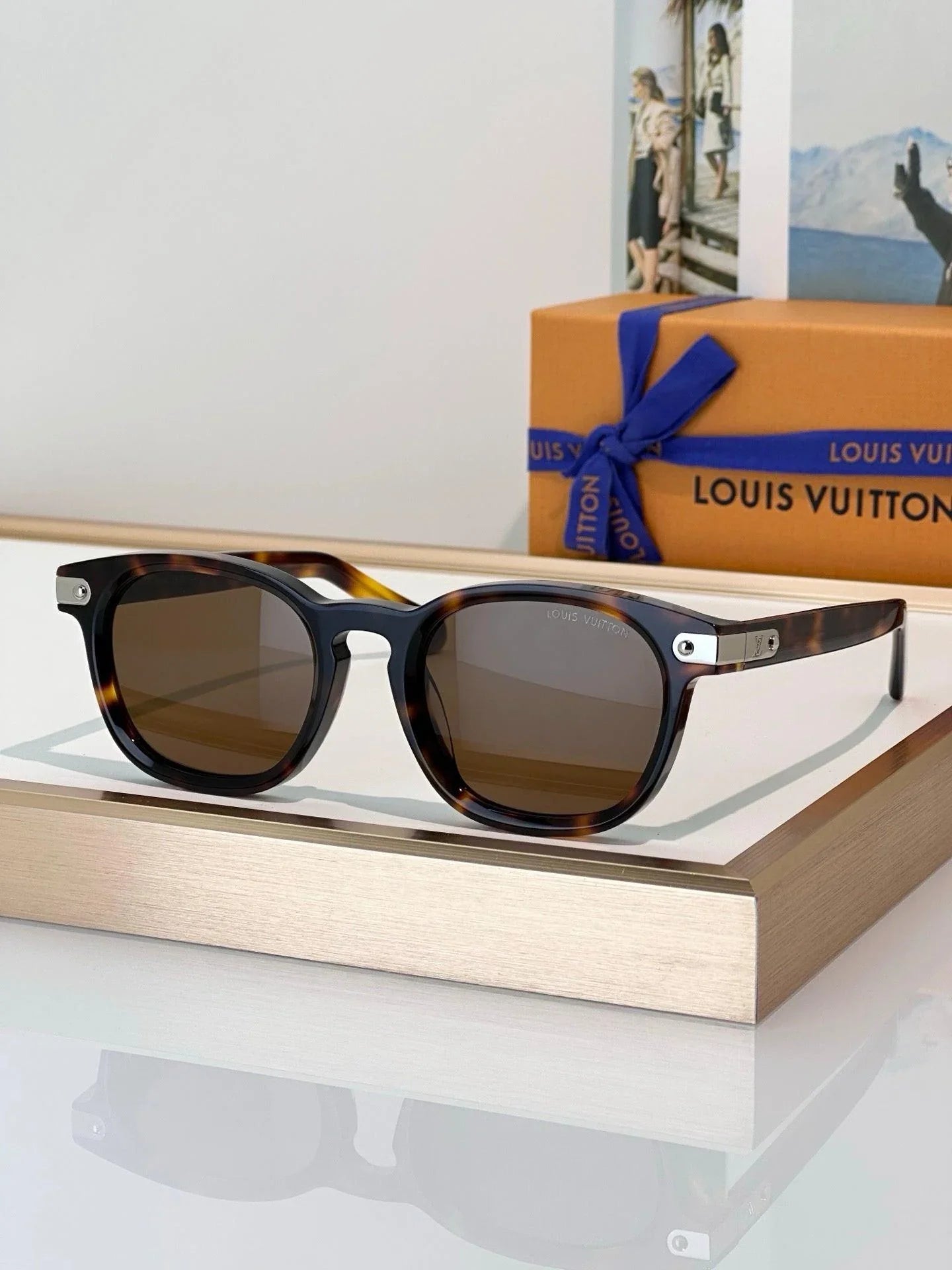 Louis Vuitton Z2381U-Z2655U LV Signature Square Round Photochromic Sunglasses&Anti-Blue-Light Glasses✨
