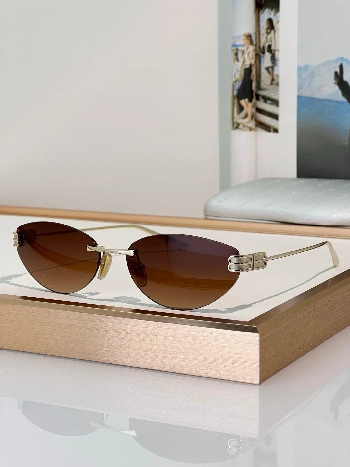 BALENCIAGA  BB0486S Women's  Sunglasses🖤