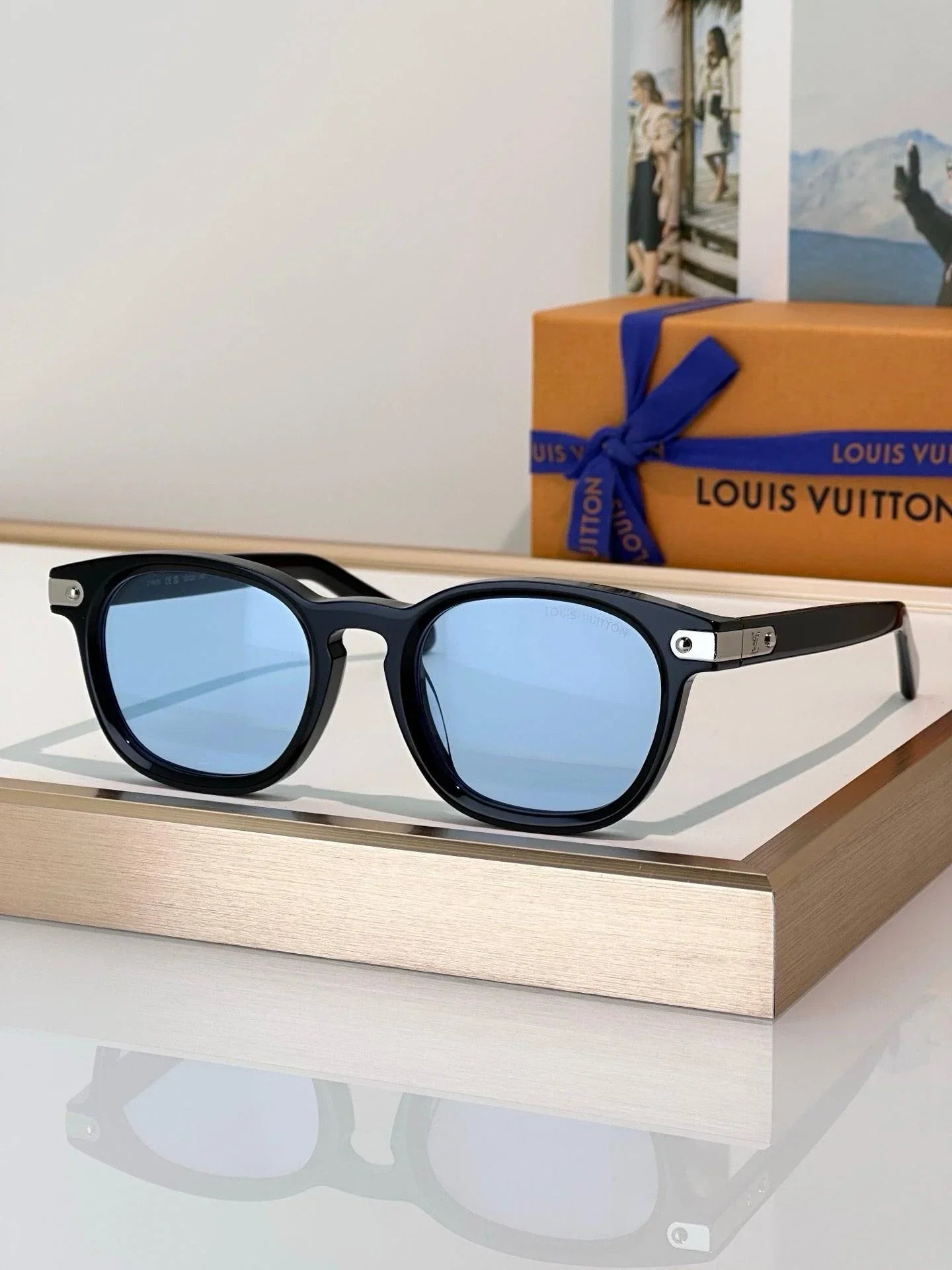 Louis Vuitton Z2381U-Z2655U LV Signature Square Round Photochromic Sunglasses&amp;Anti-Blue-Light Glasses✨