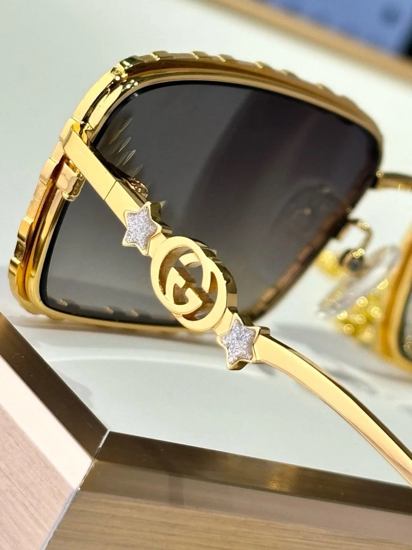 Gucci GG1568 Women's Luxury Sunglasses ✨