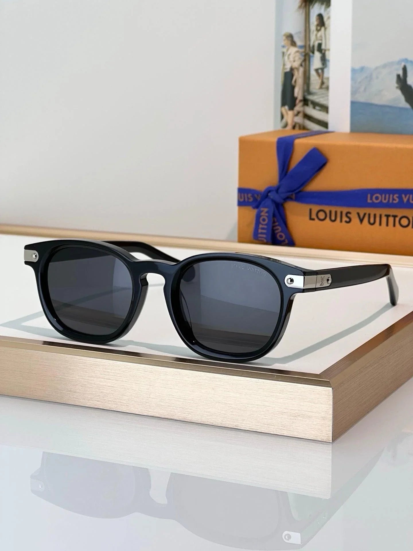 Louis Vuitton Z2381U-Z2655U LV Signature Square Round Photochromic Sunglasses&Anti-Blue-Light Glasses✨