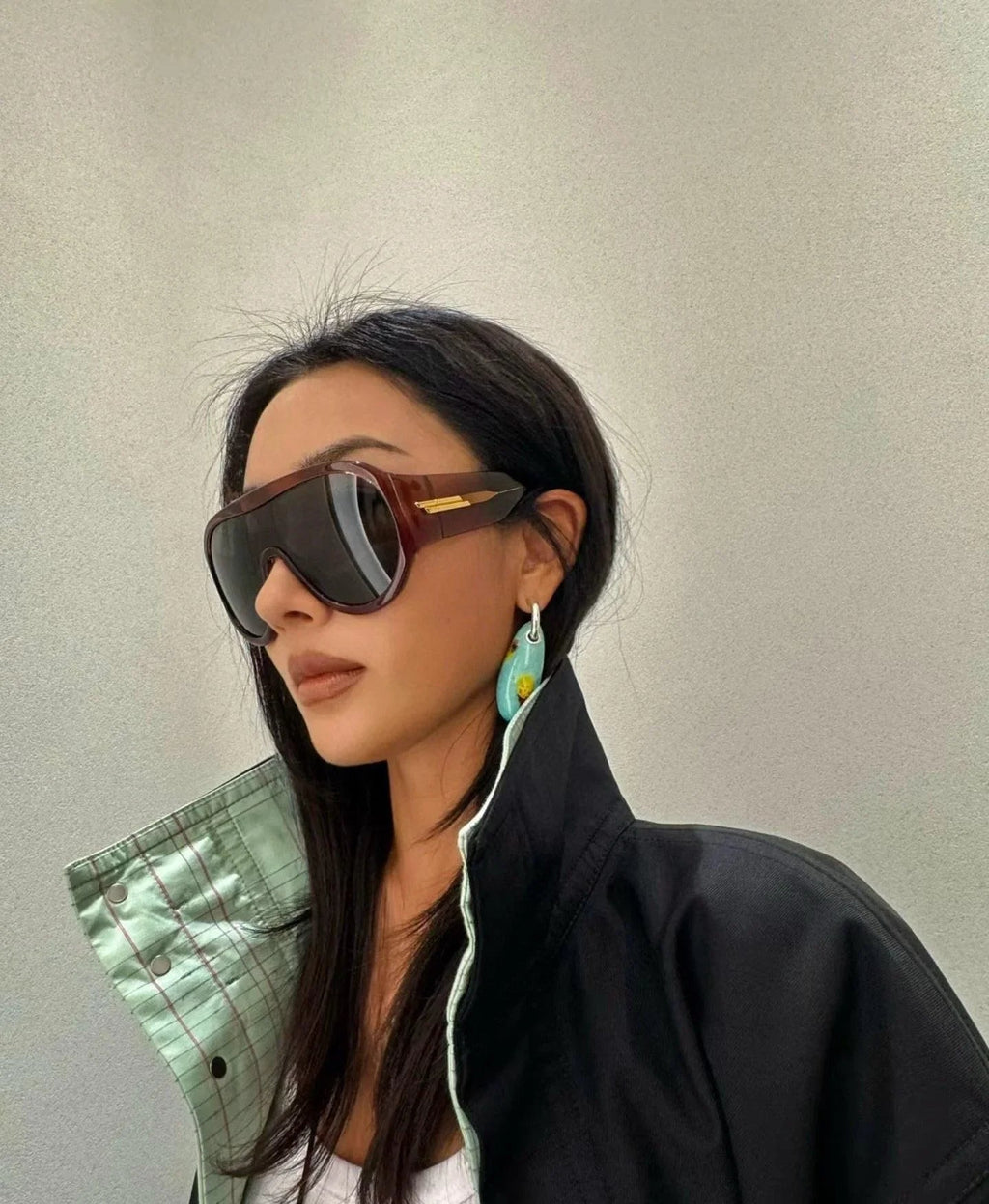 BOTTEGA VENETA BV1345S AS SEEN ON RIHANNA Sunglasses💚