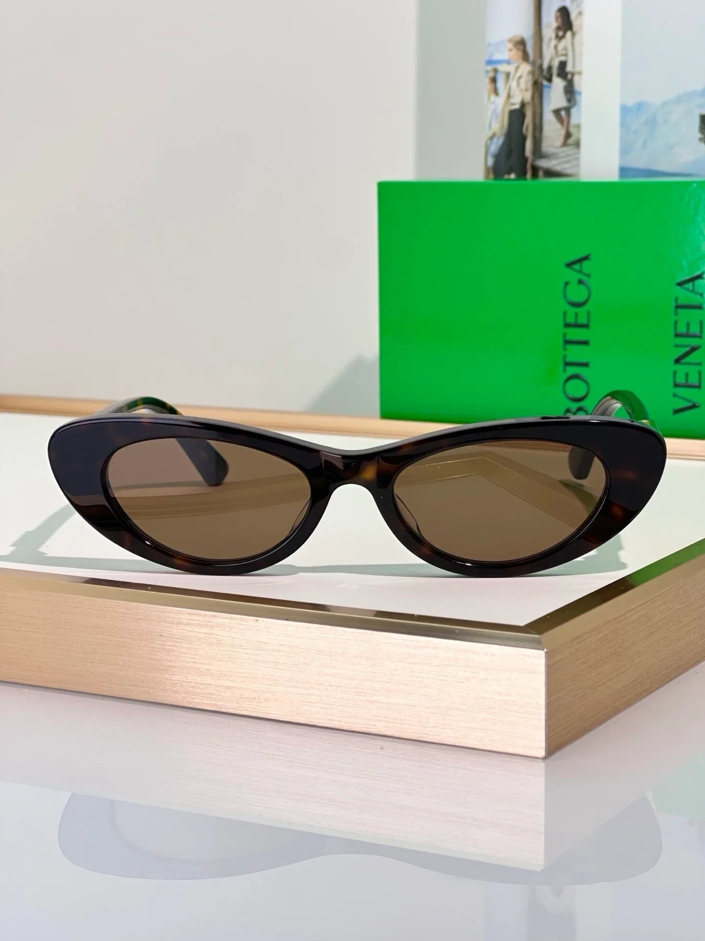 BOTTEGA VENETA BV1447S 001 Sunglasses💚