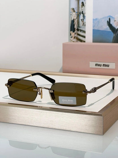 MIU MIU  B50S 26C09Z Old Gold Sunglasses✨