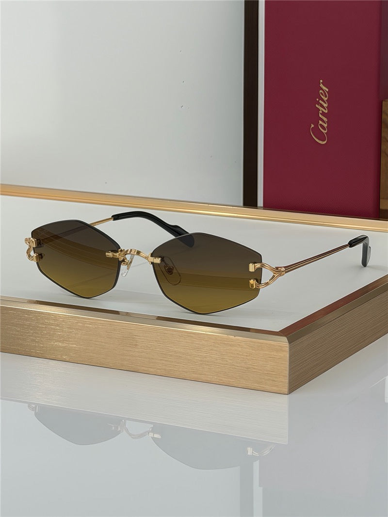 Cartier PREMIÈRE DE CARTIER CT0620S 001 Unisex Sunglasses 🐆