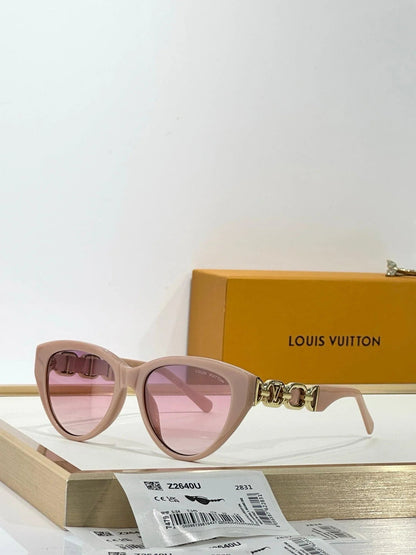 Louis Vuitton Z2640U My LV Chain Braided Maxi Cat Eye Sunglasses ✨