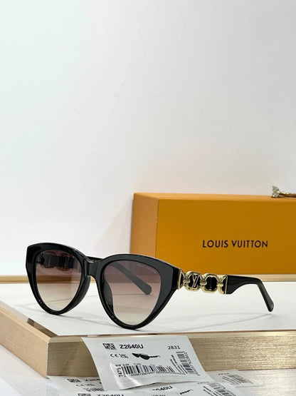 Louis Vuitton Z2640U My LV Chain Braided Maxi Cat Eye Sunglasses ✨