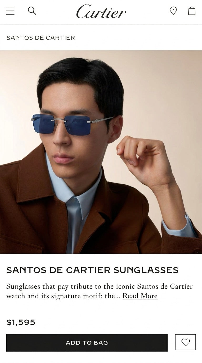 Cartier PREMIÈRE DE CARTIER CT0619O Sunglasses&amp;Photochromic Glasses 🐆