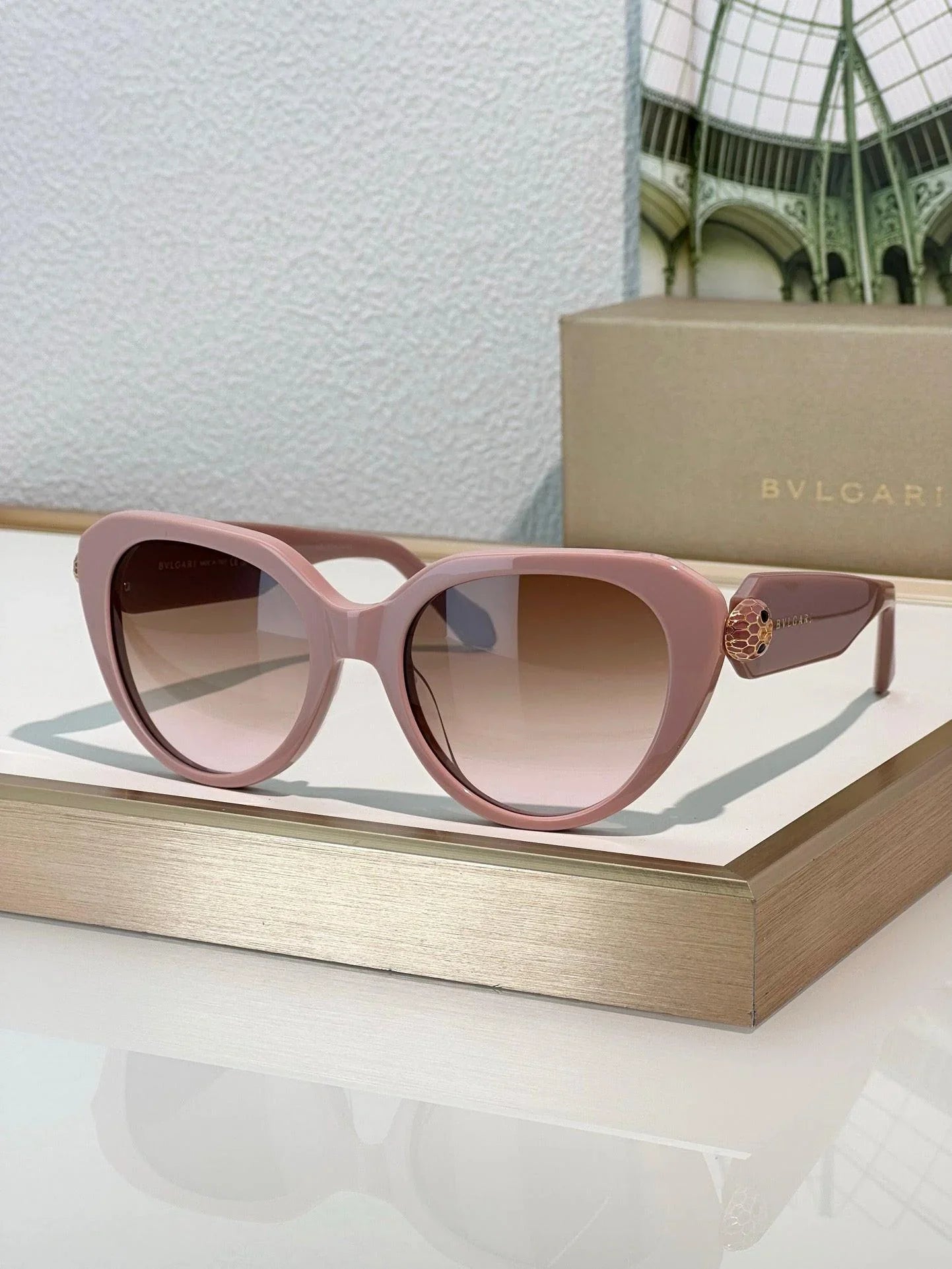BVLGARI Bvlgari Serpenti BV50003I 001 Serpenti 51MM Cat-Eye Women&