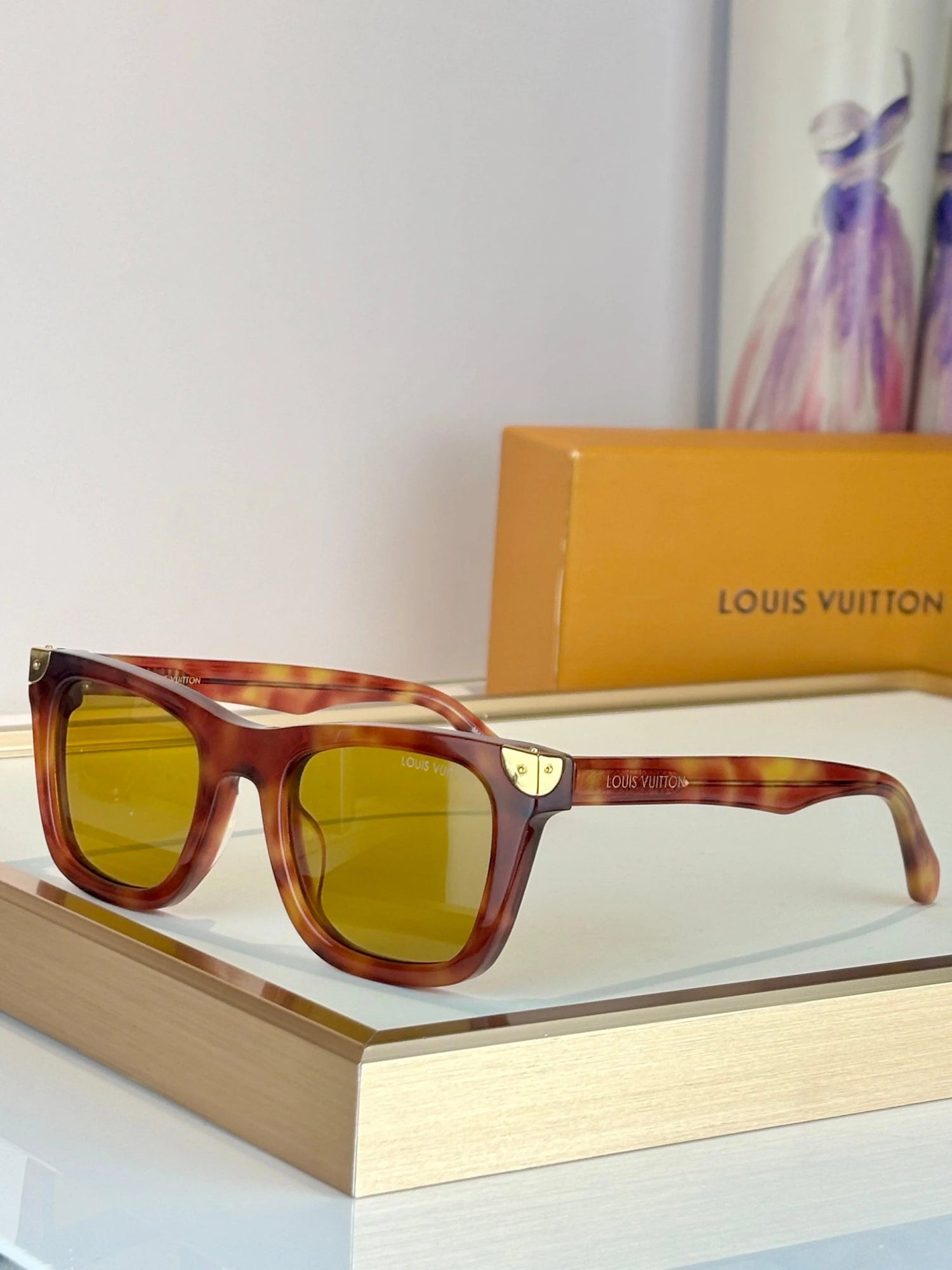 Louis Vuitton Z3158U New icon LV Heritage Square Sunglasses  ✨