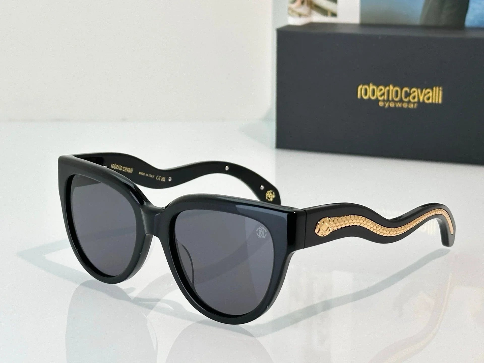 Roberto Cavalli SRC054 Sunglasses 🐍