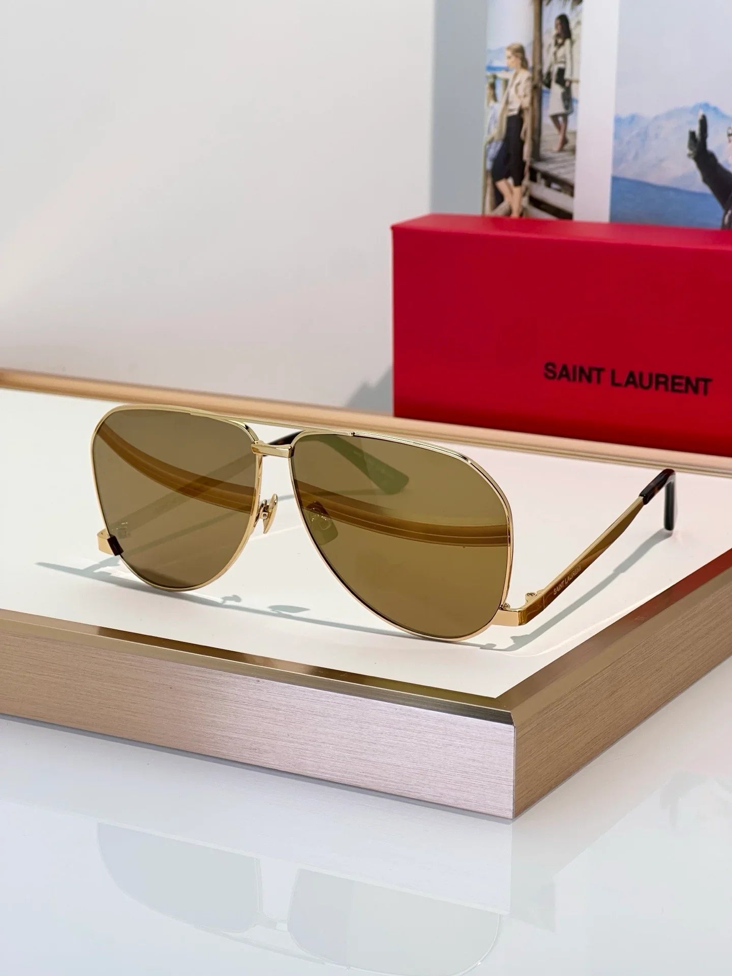 YSL Saint Laurent SL 690 DUST Sunglasses ✨
