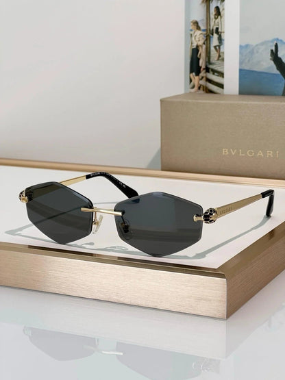 BVLGARI BV40010U Gold Butterfly Metal Sunglasses ✨