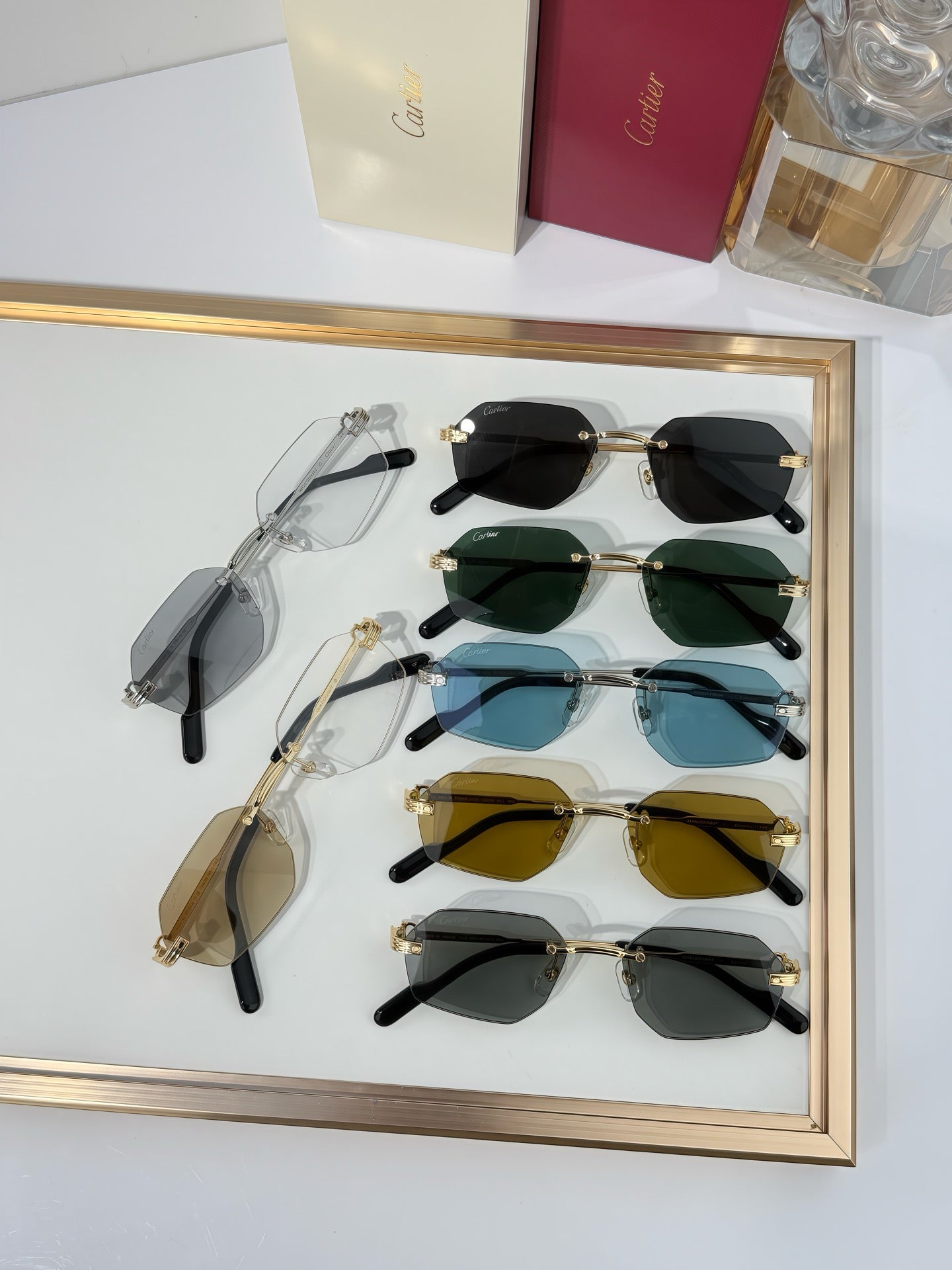 Cartier CT0616S Sunglasses&amp;Photochromic Glasses 🐆