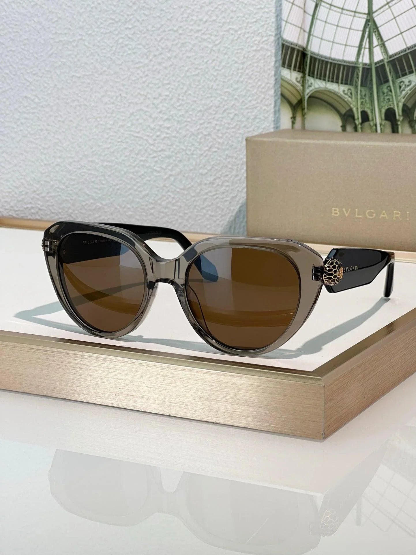 BVLGARI Bvlgari Serpenti BV50003I 001 Serpenti 51MM Cat-Eye Women&