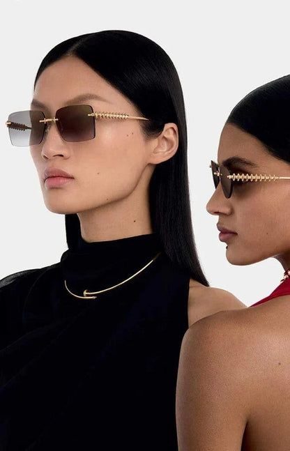 Cartier CT0544S 002 Gold Grey Rectangular Photochromic Unisex Sunglasses 🐆