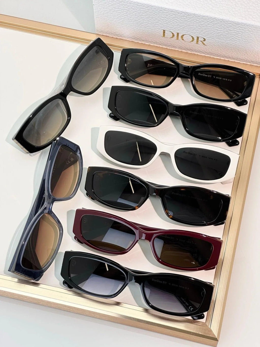 DIOR Diorraphique S1I 10A0 Black Cat Eye  Sunglasses ✨