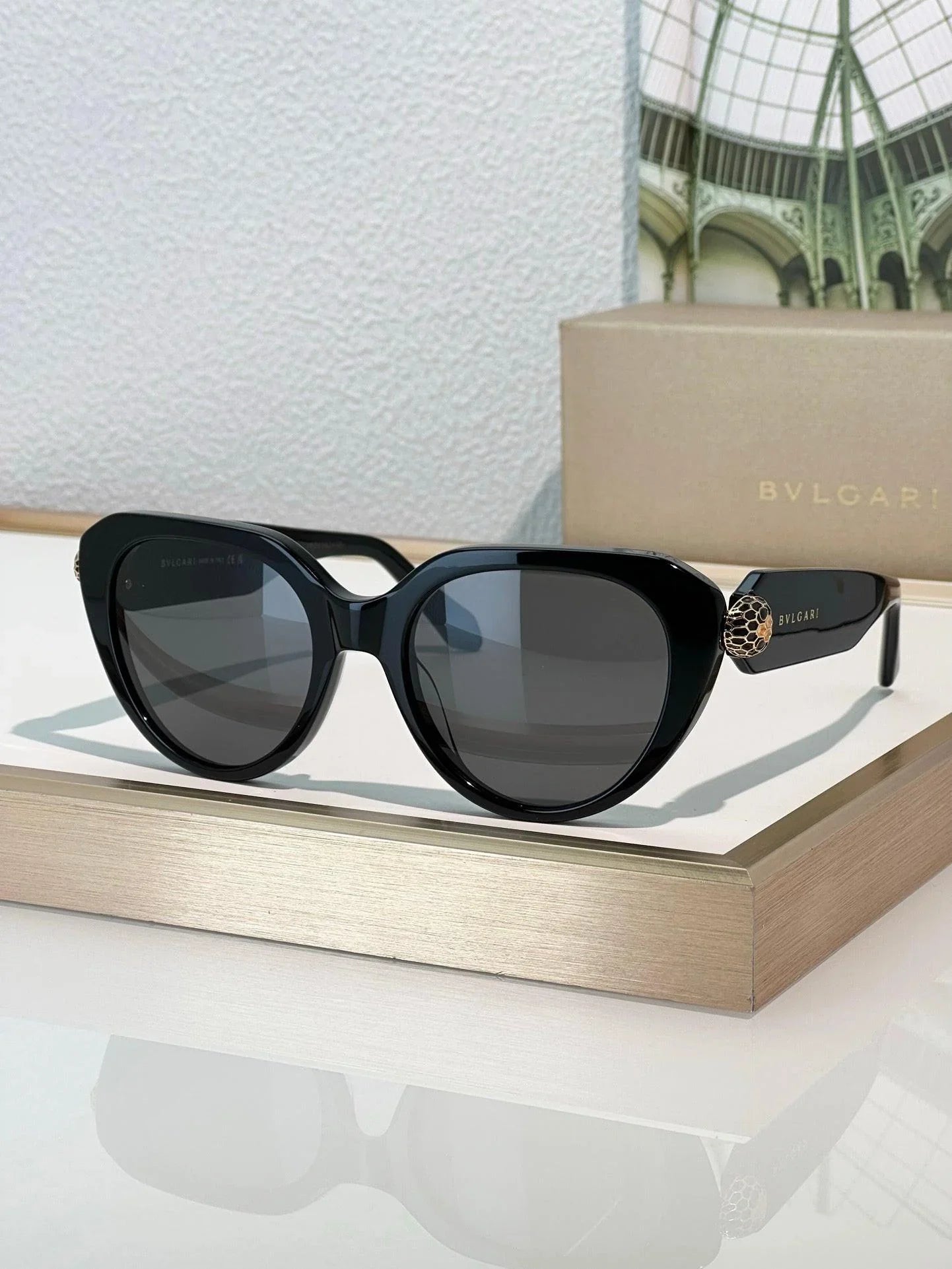 BVLGARI Bvlgari Serpenti BV50003I 001 Serpenti 51MM Cat-Eye Women&