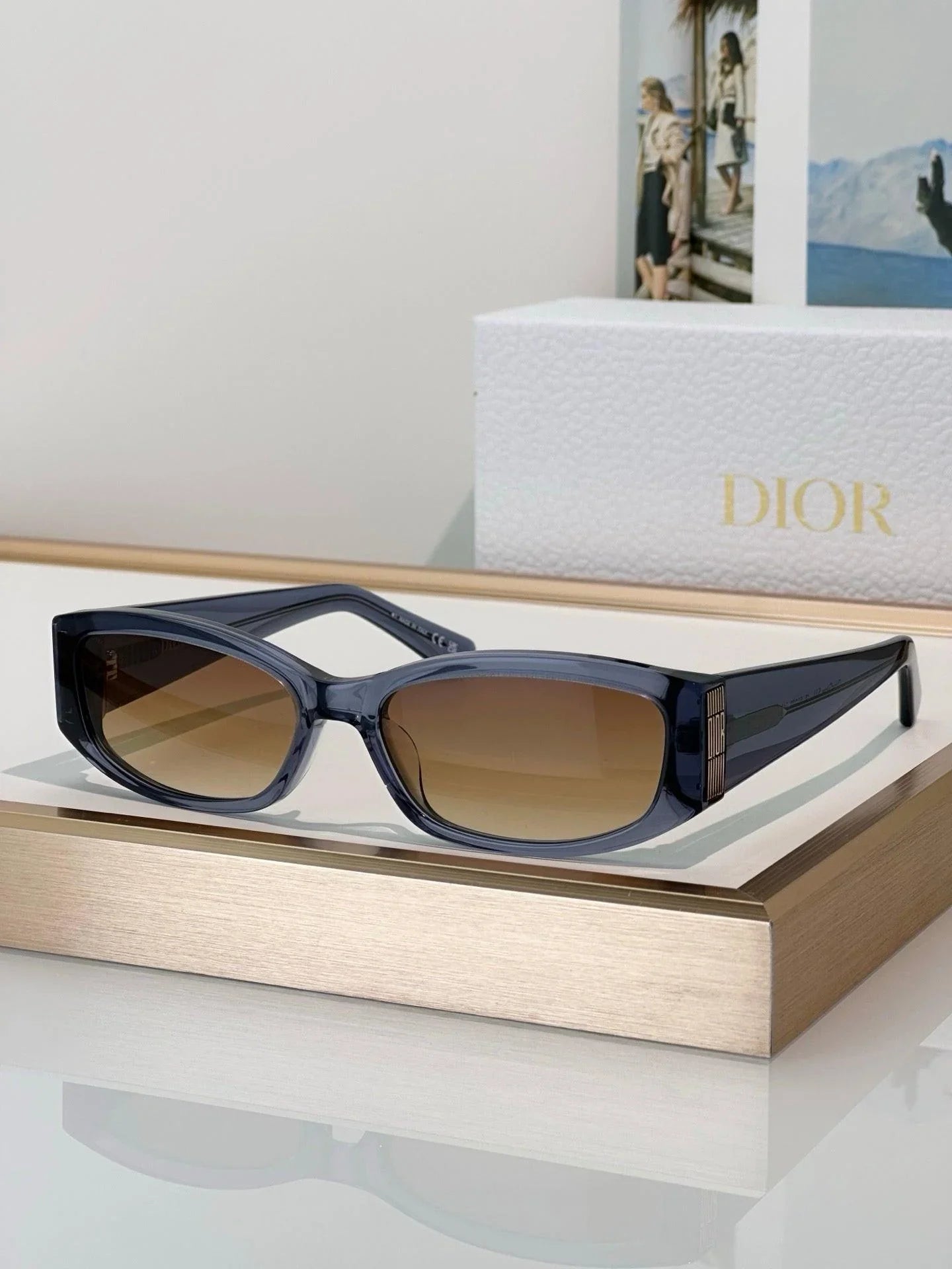 DIOR Diorraphique S1I 10A0 Black Cat Eye  Sunglasses ✨