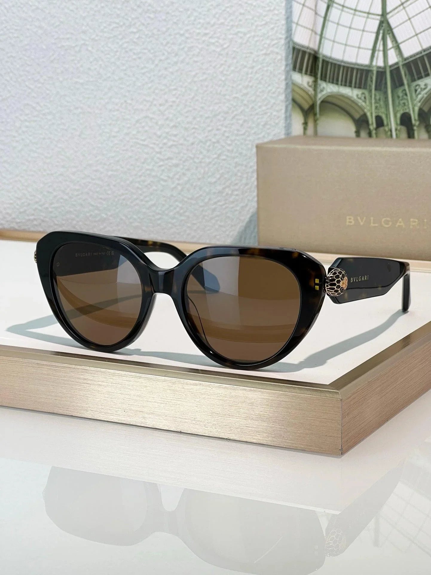 BVLGARI Bvlgari Serpenti BV50003I 001 Serpenti 51MM Cat-Eye Women&