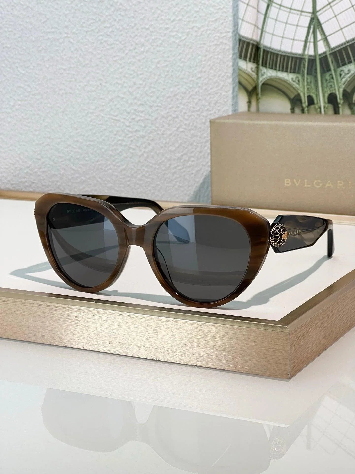 BVLGARI Bvlgari Serpenti BV50003I 001 Serpenti 51MM Cat-Eye Women&