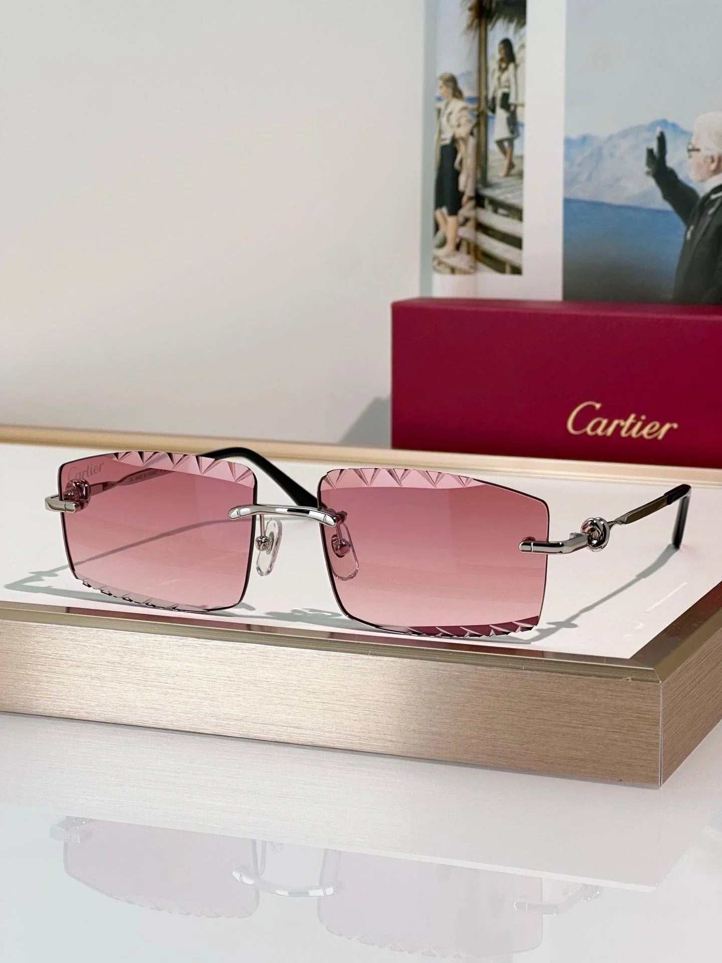 Cartier CLASSIC C DE CARTIER MOTIF CT0916 Sunglasses 🐆